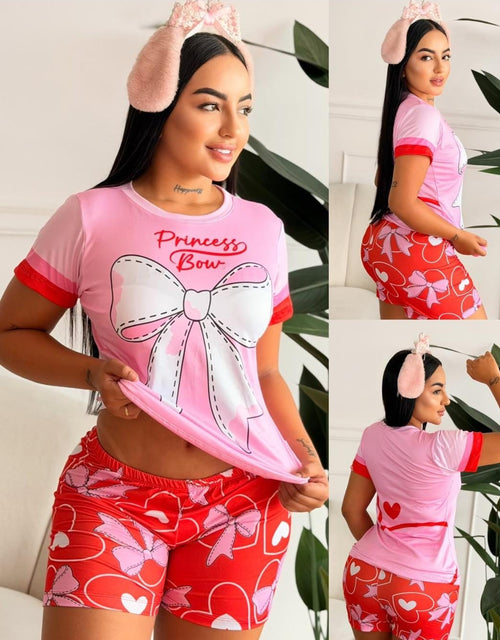 Pijama de manga corta con short